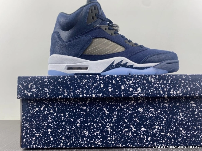 Official Maikesneakers Air Jordan FD6812-400 5 Georgetown 0802